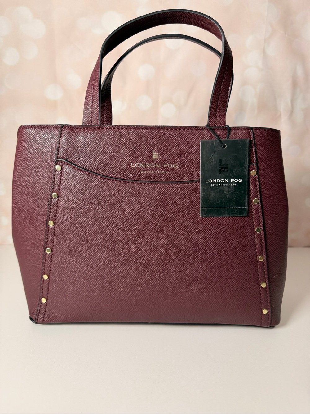 LONDON FOG 100th Anniversary Marcelle Bag NWT